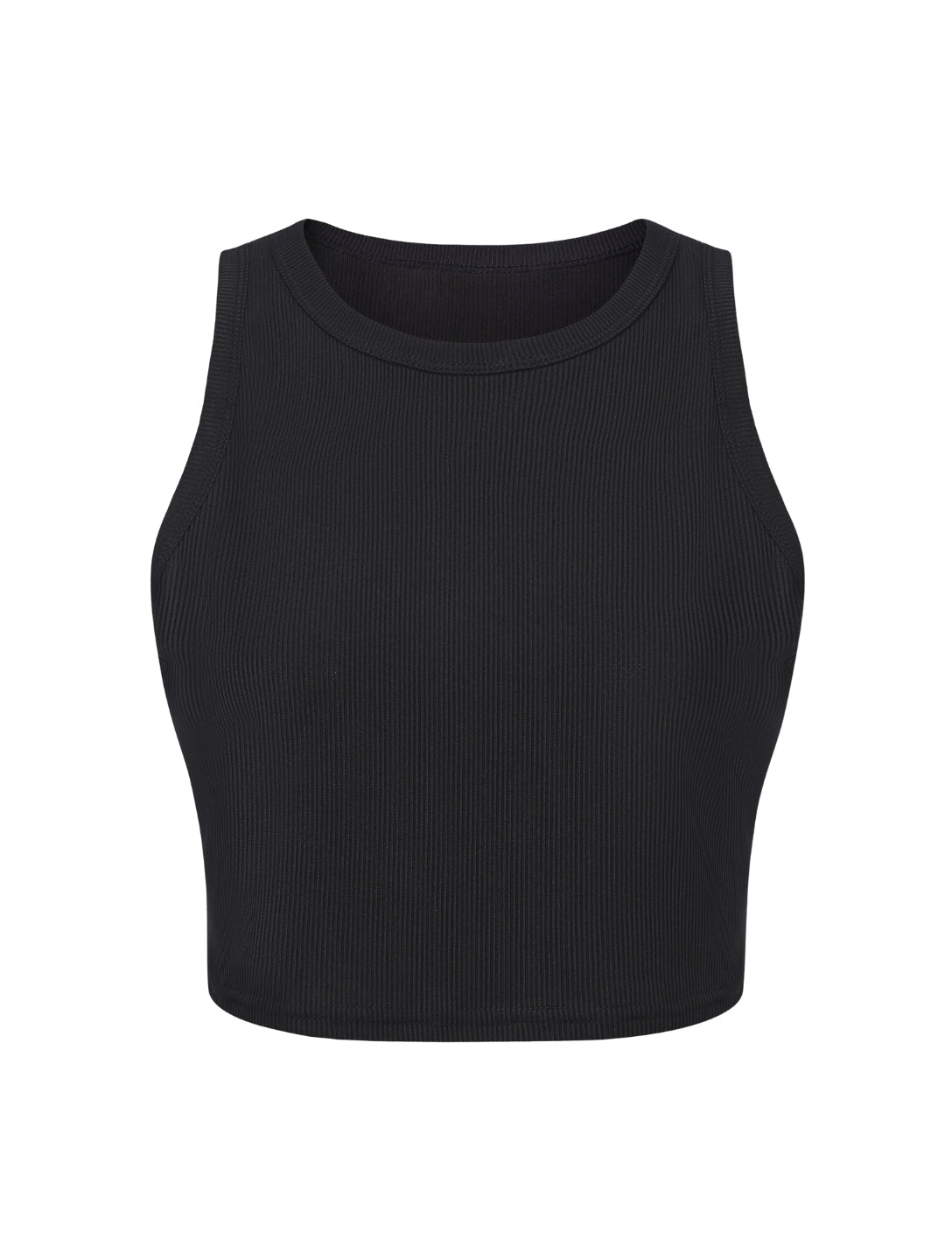 Débardeur sculptant côtelé