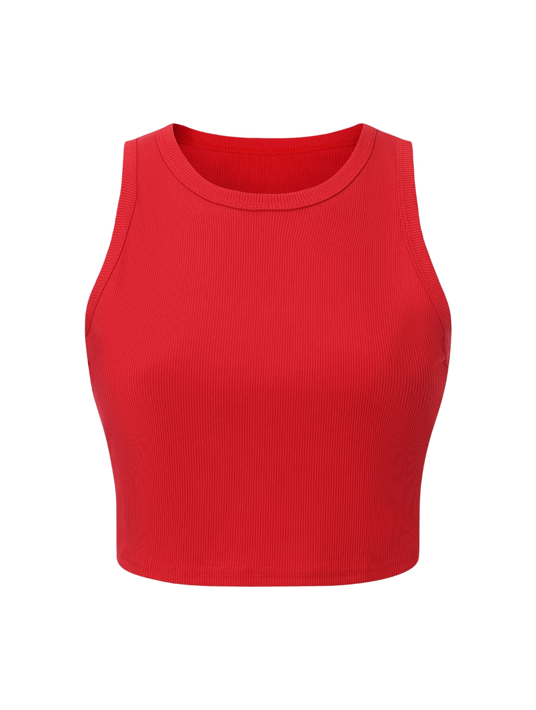 Débardeur sculptant côtelé